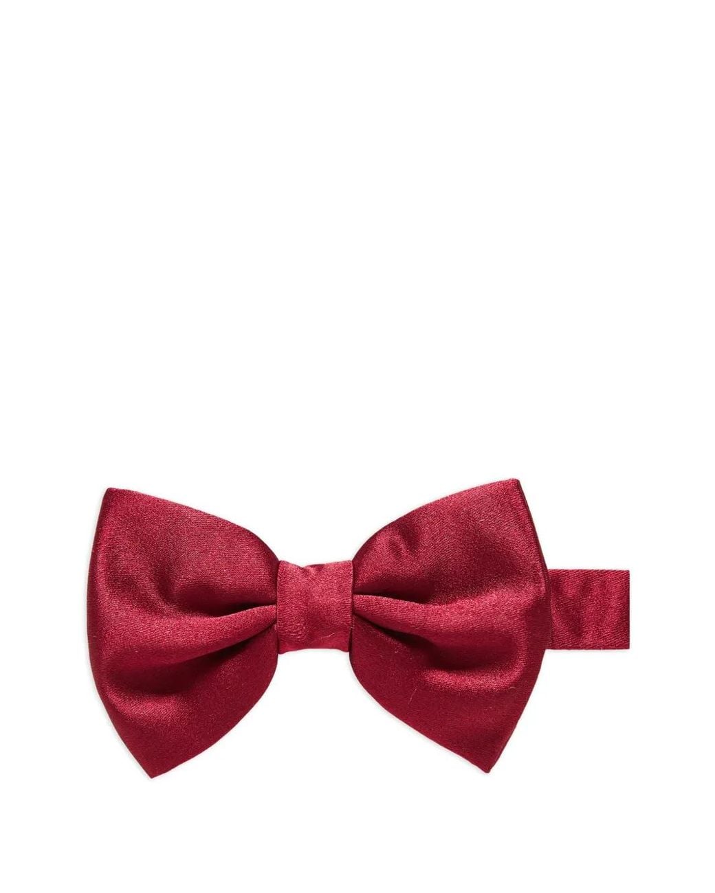 Corneliani Red Silk Bow Tie for men