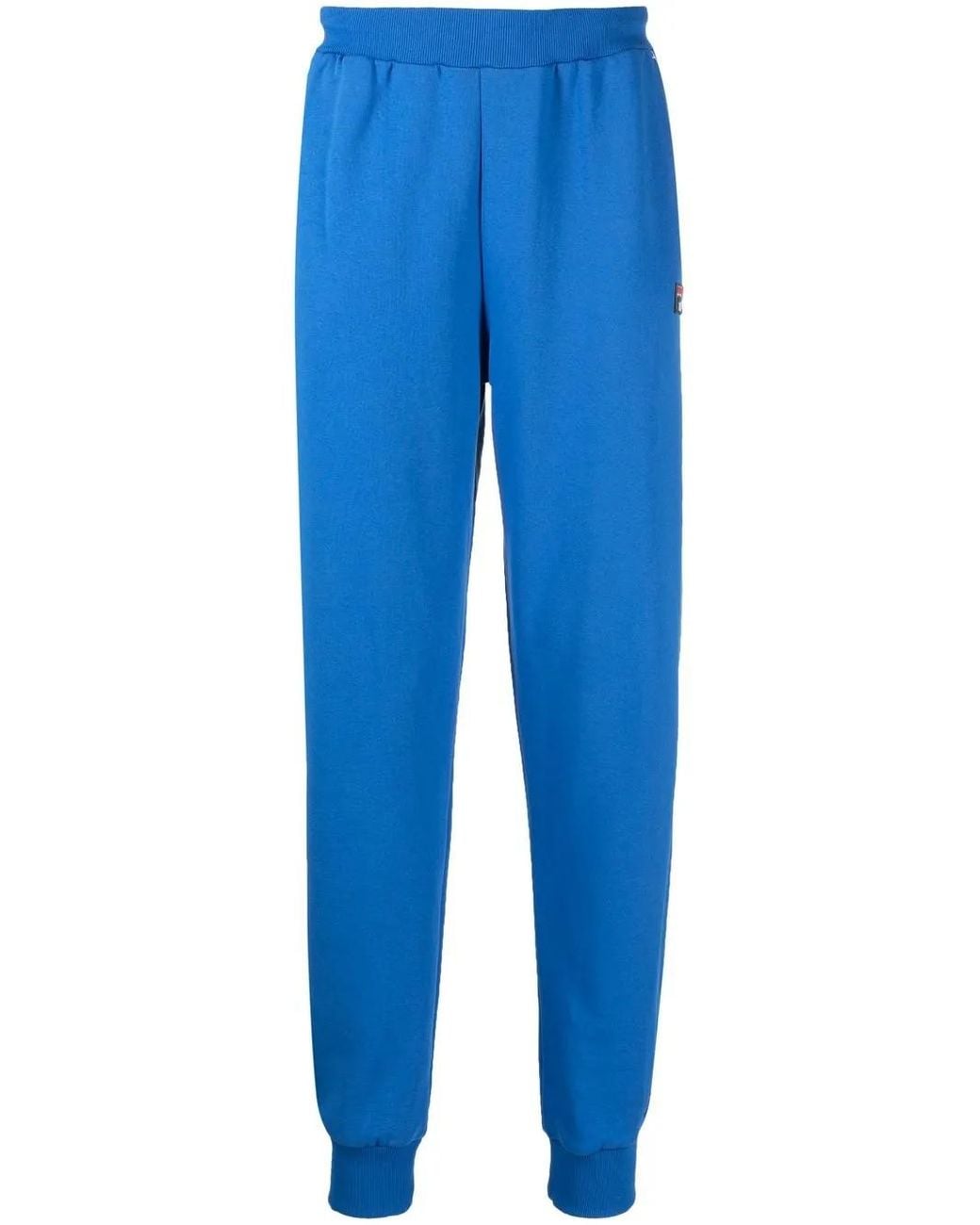 Fila Blue Piped-Trim Detail Sweatpants for men