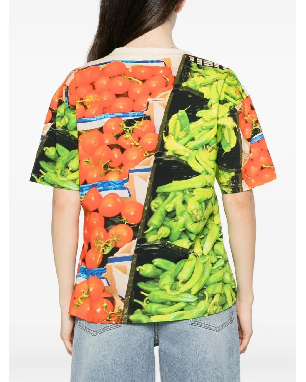 The Artistylist White Graphic-Print T-Shirt