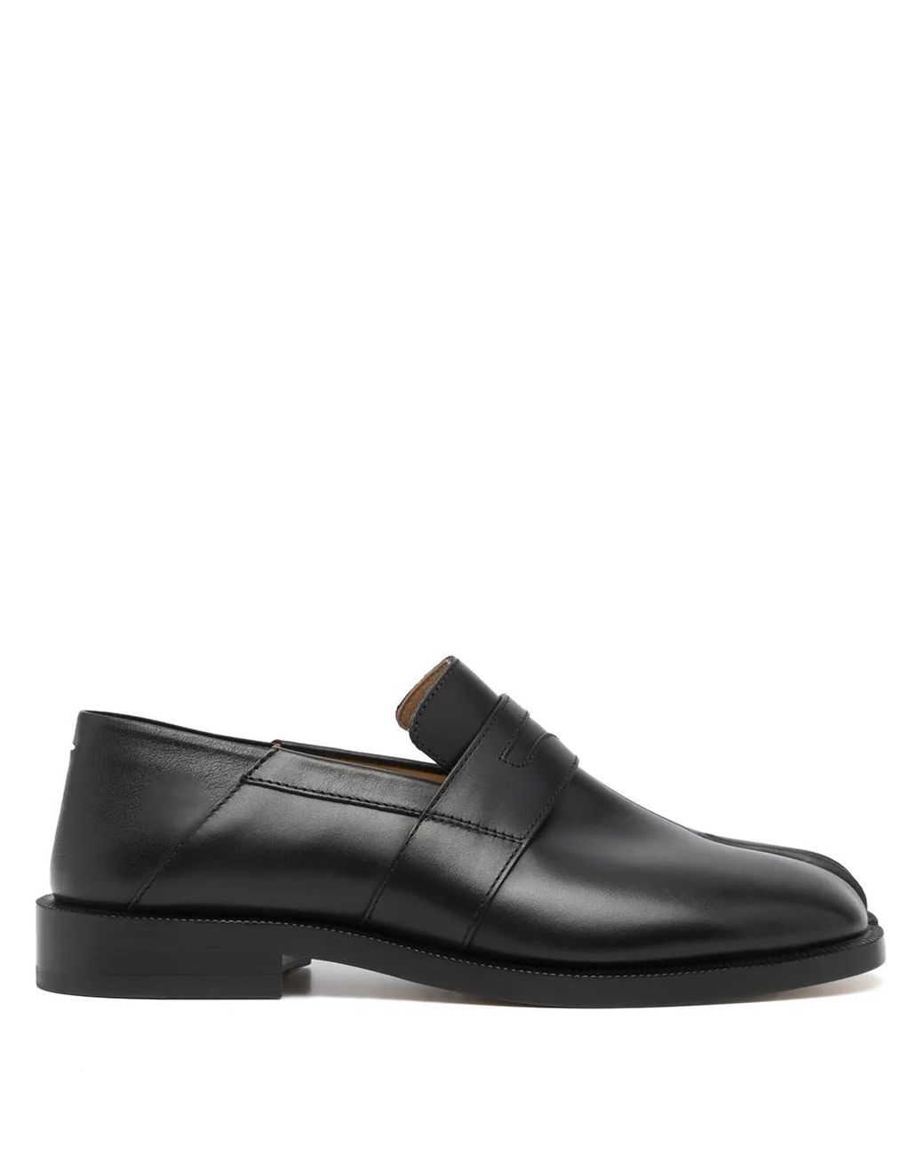 Maison Margiela Black Tabi Moccasins