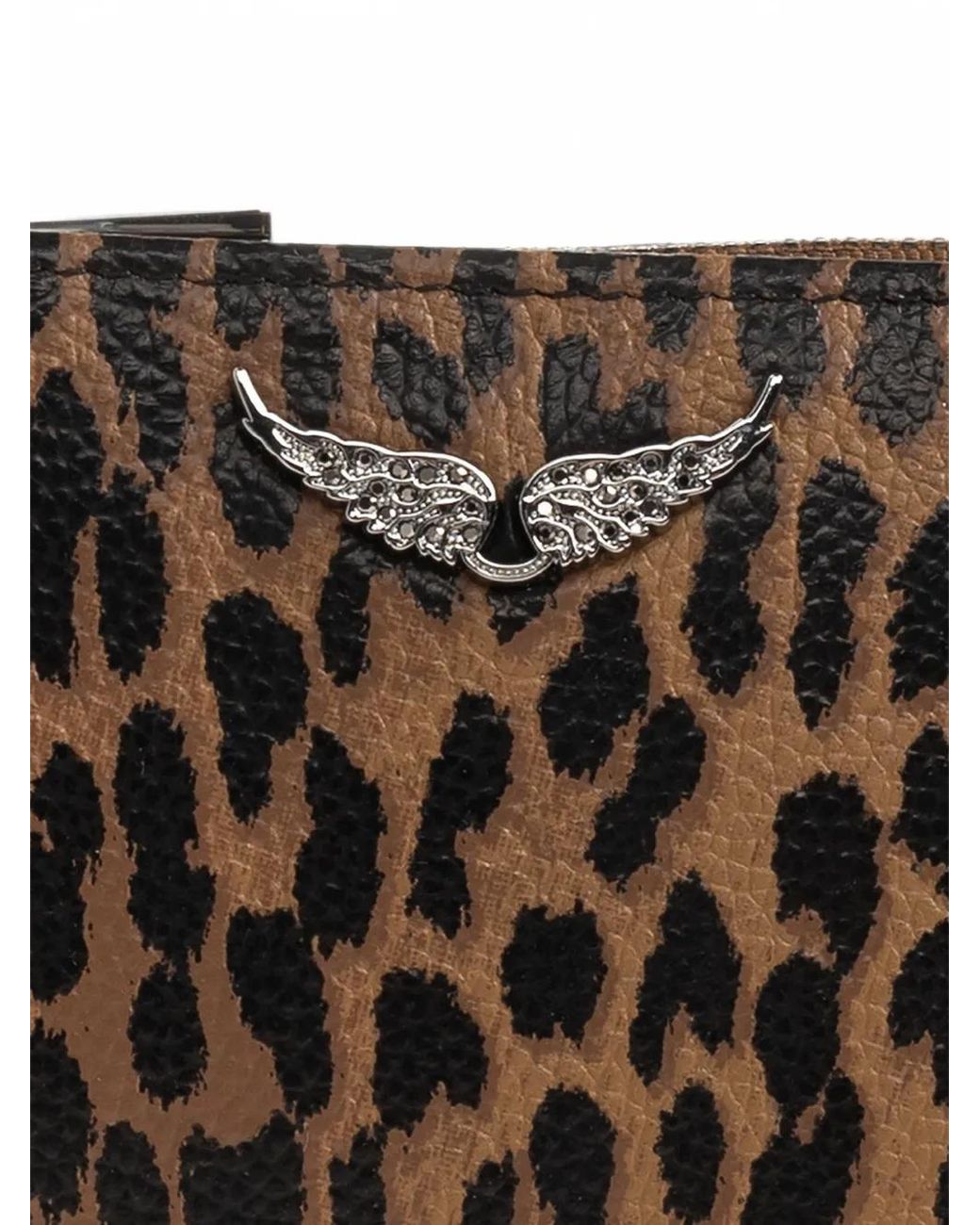 Zadig & Voltaire Brown Zv Wallet