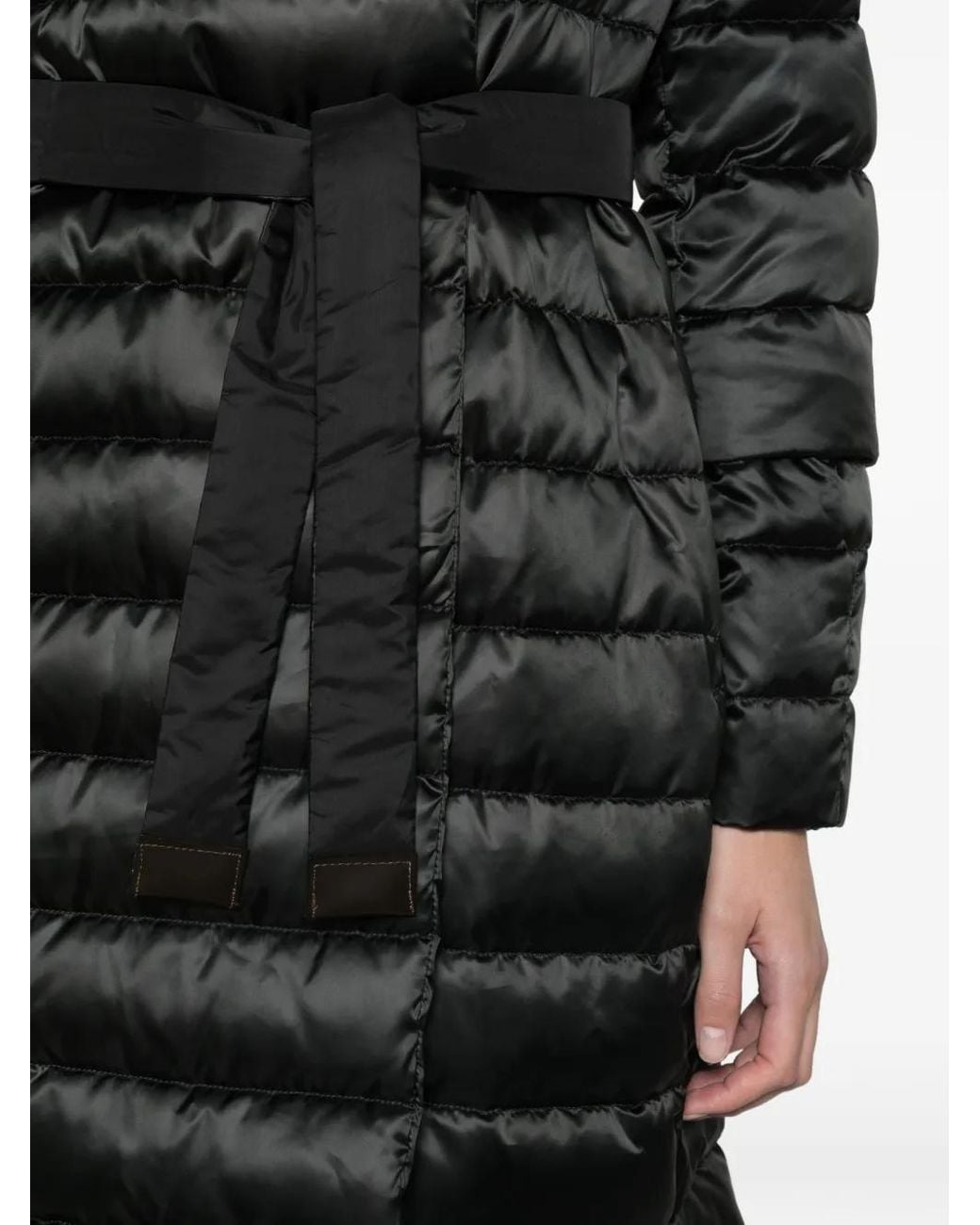 Max Mara Black Reversible Down Jacket