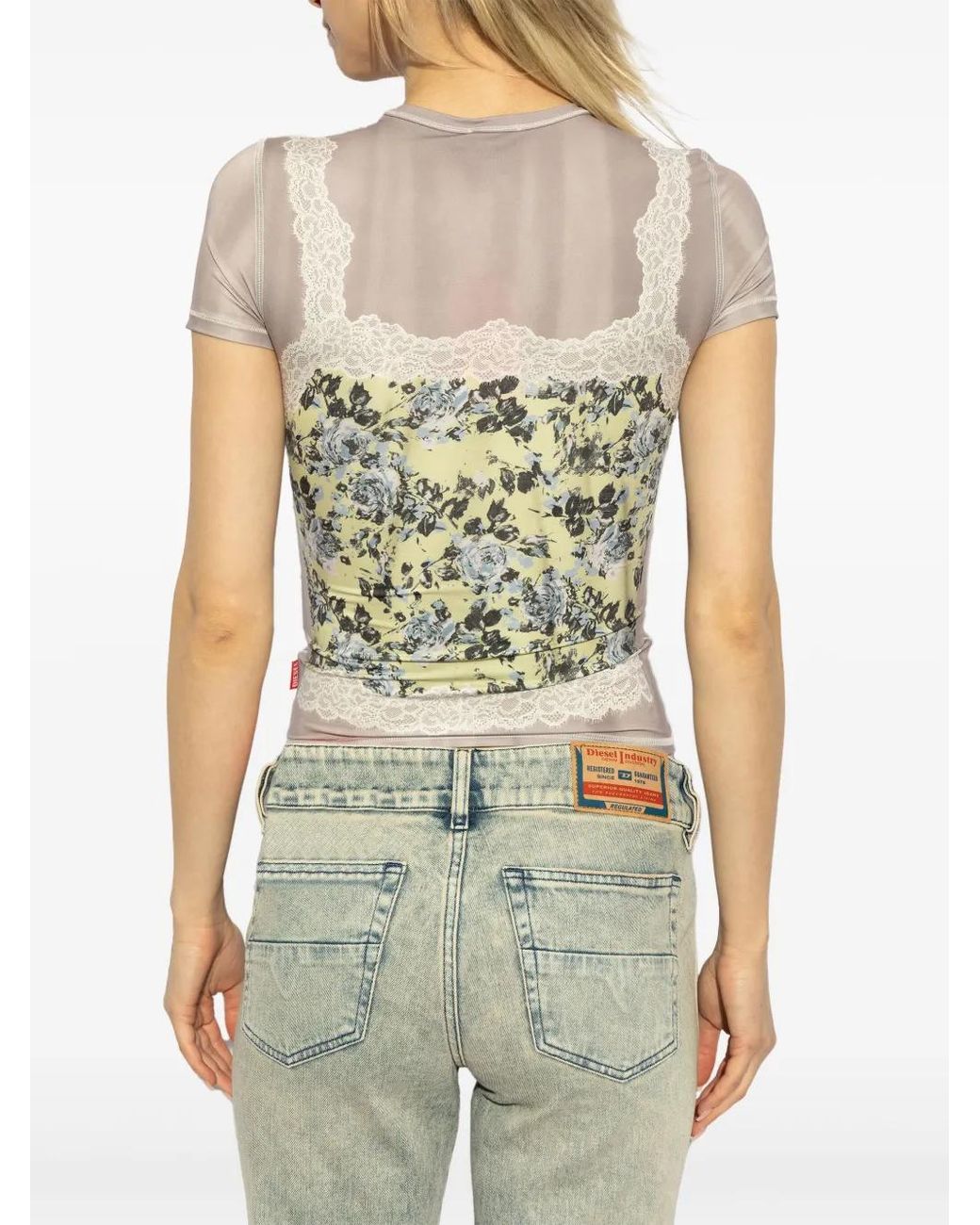DIESEL White T-Ileni T-Shirt