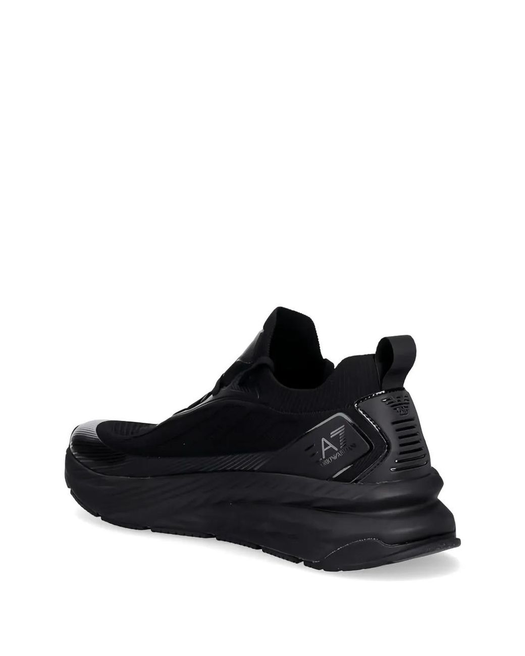 Sneakers Con Lacci di EA7 in Black