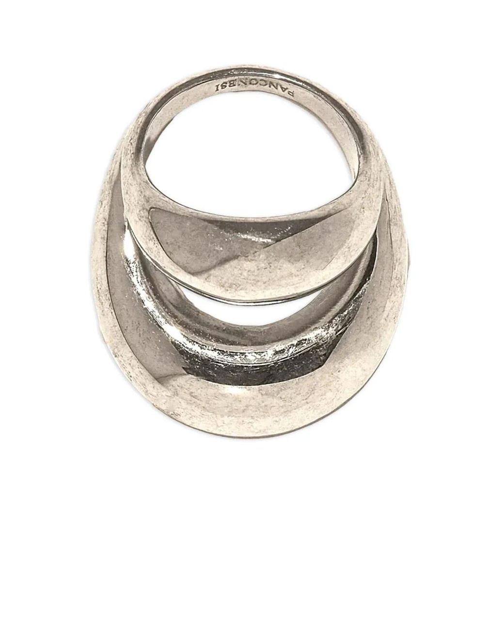 Anello Double Blow Up di Panconesi in White