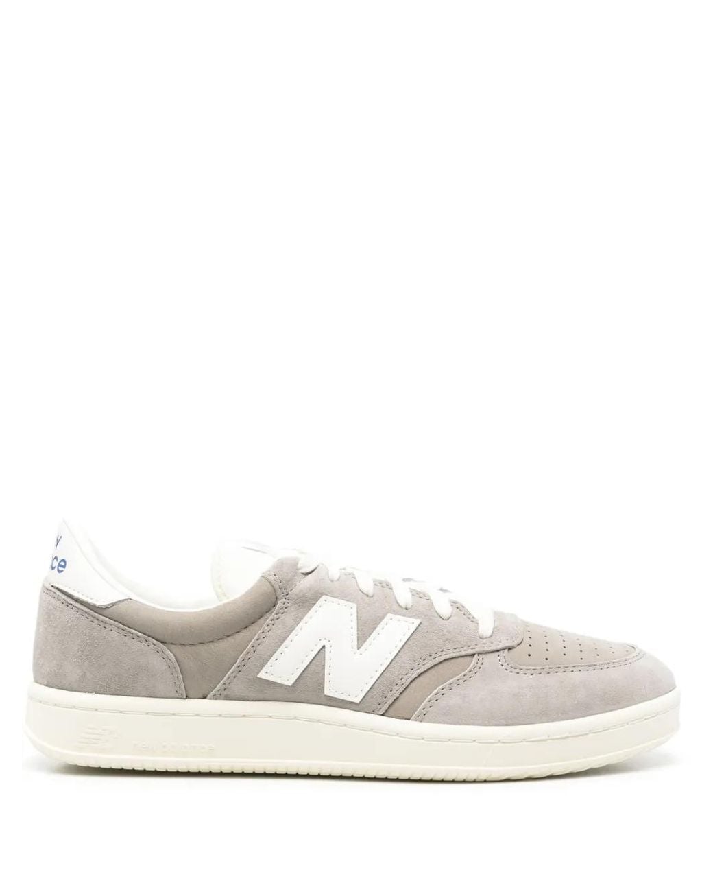 New Balance White T500 Sneakers