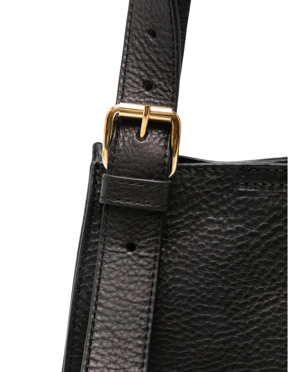 Agl Attilio Giusti Leombruni Leather Tote Bag in Black | Lyst