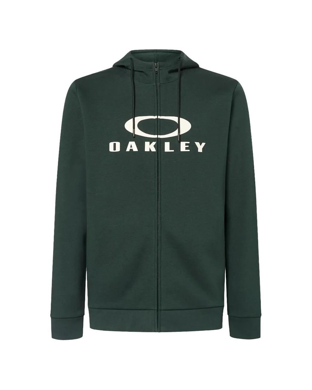 Oakley Green Bark Logo-Print Hoodie for men