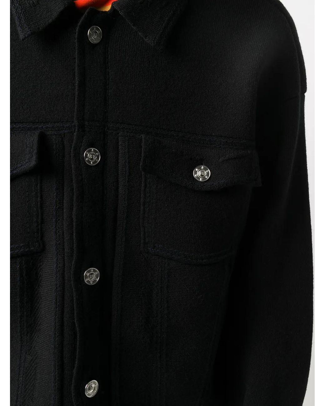 Barrie Denim Jack in het Black voor heren