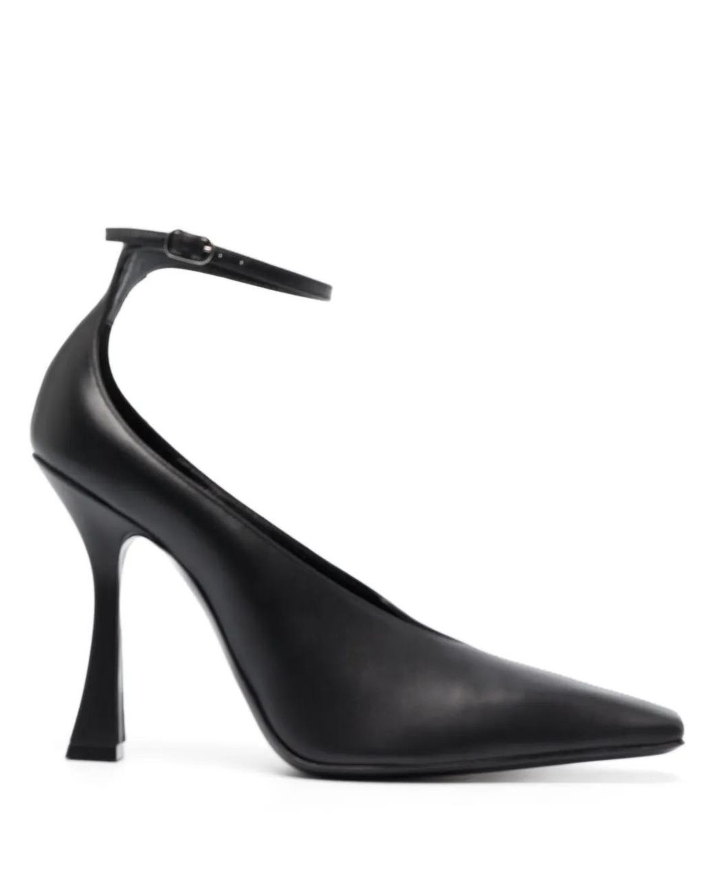 Casadei Black Geraldine 110Mm Square-Toe Pumps