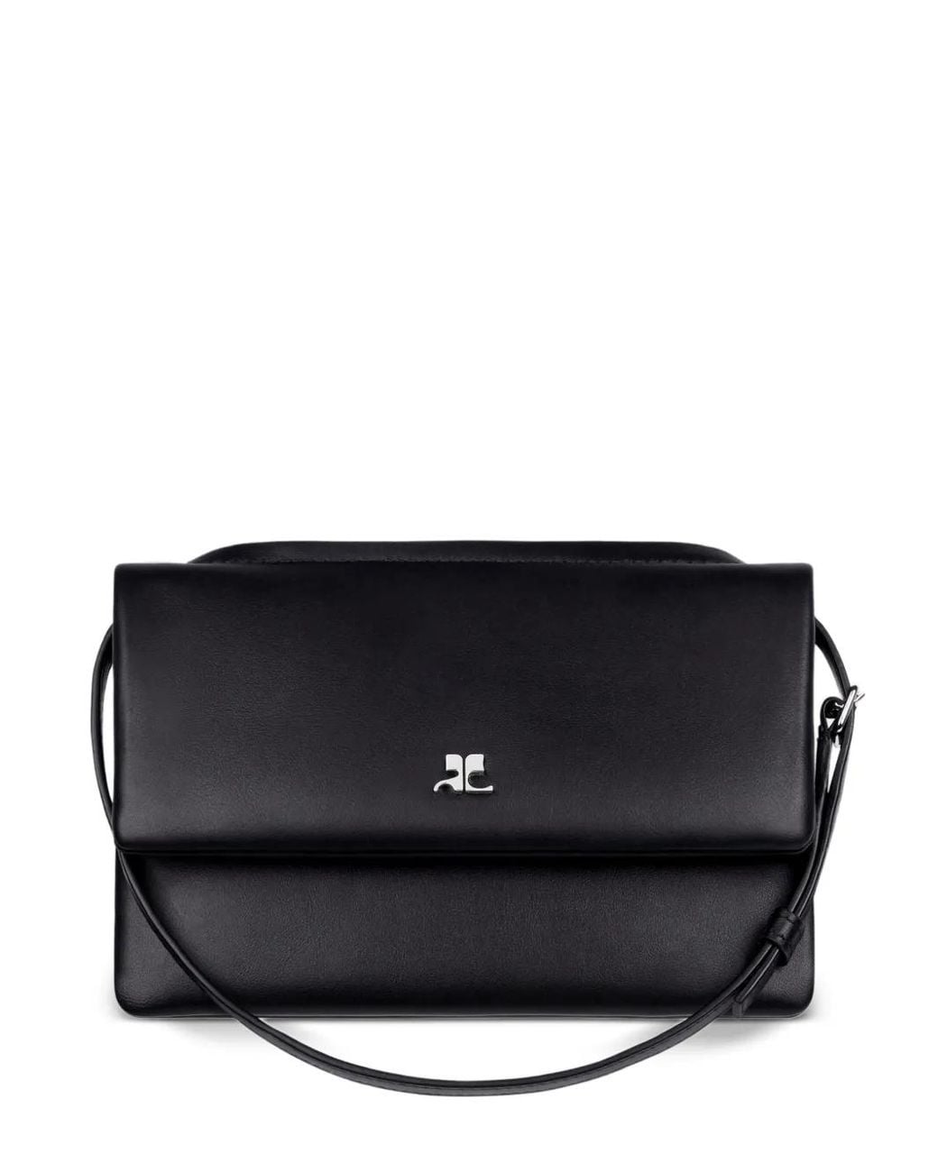 Courreges Black Cuff Schultertasche