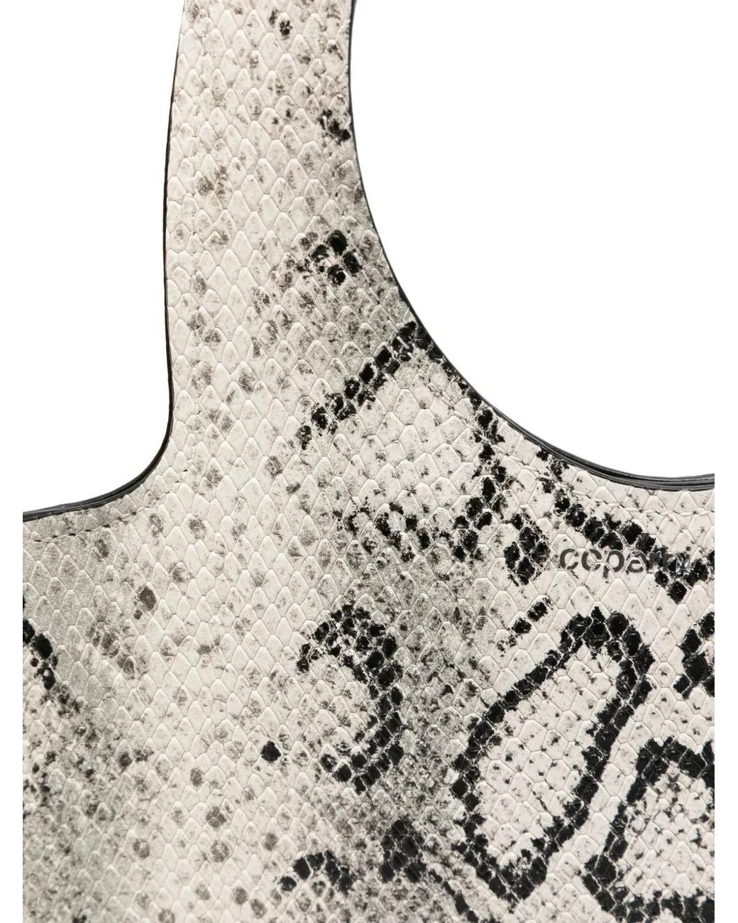 Borsa Tote Heart Mini di Coperni in White