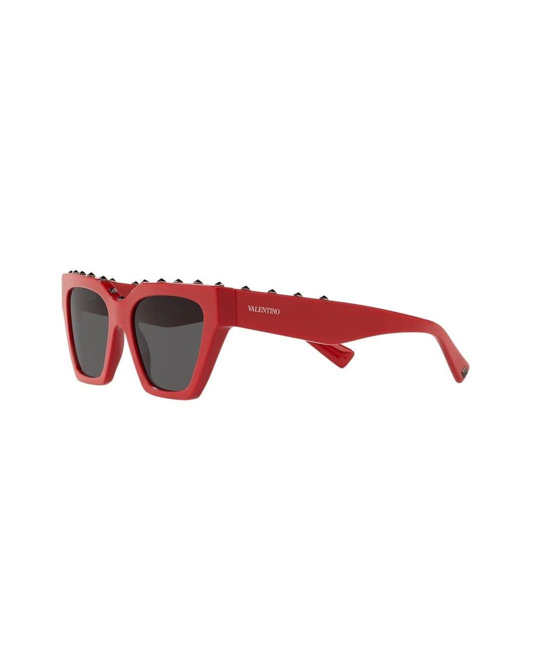 Valentino Valentino garavani cat-eye-sonnenbrille in Rot - Lyst