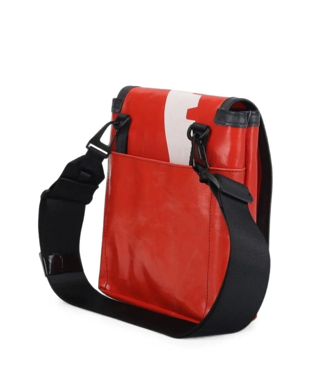 Freitag Red Logo-Patch Messenger Bag for men