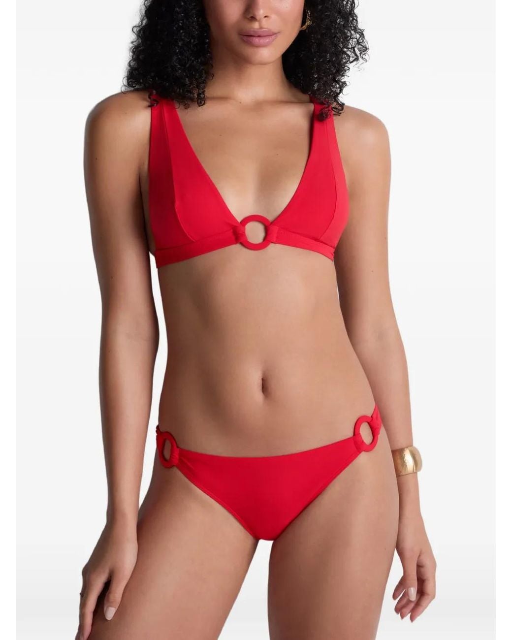 Aubade Red Bikinihöschen Mit Ring