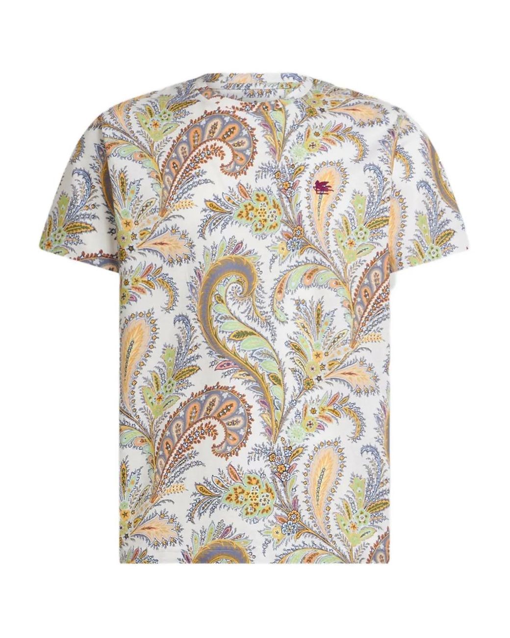 メンズ Etro フローラル Tシャツ ホワイト | Lyst メンズ Etro フローラル Tシャツ ホワイト | Lyst