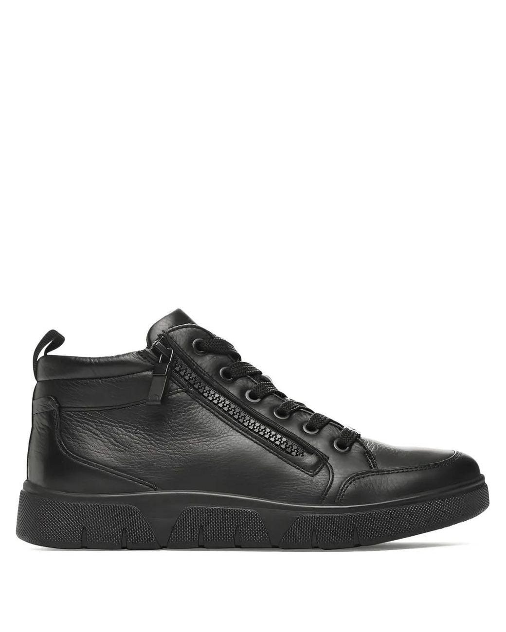 Ara Black Rom Ankle Boots