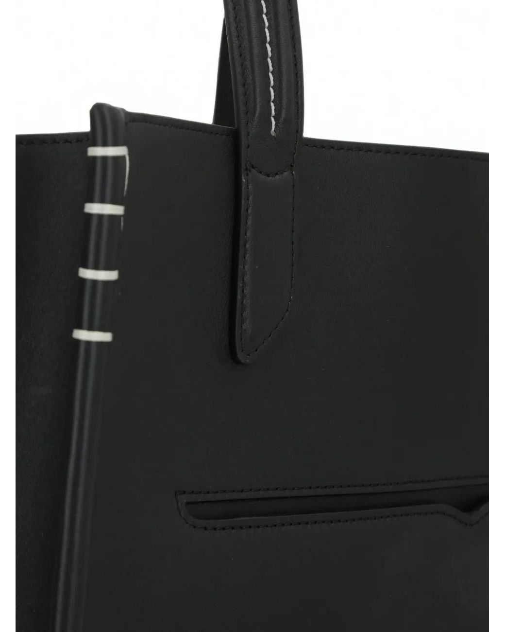 J.W. Anderson Black Loafer Cabas Tote Bag