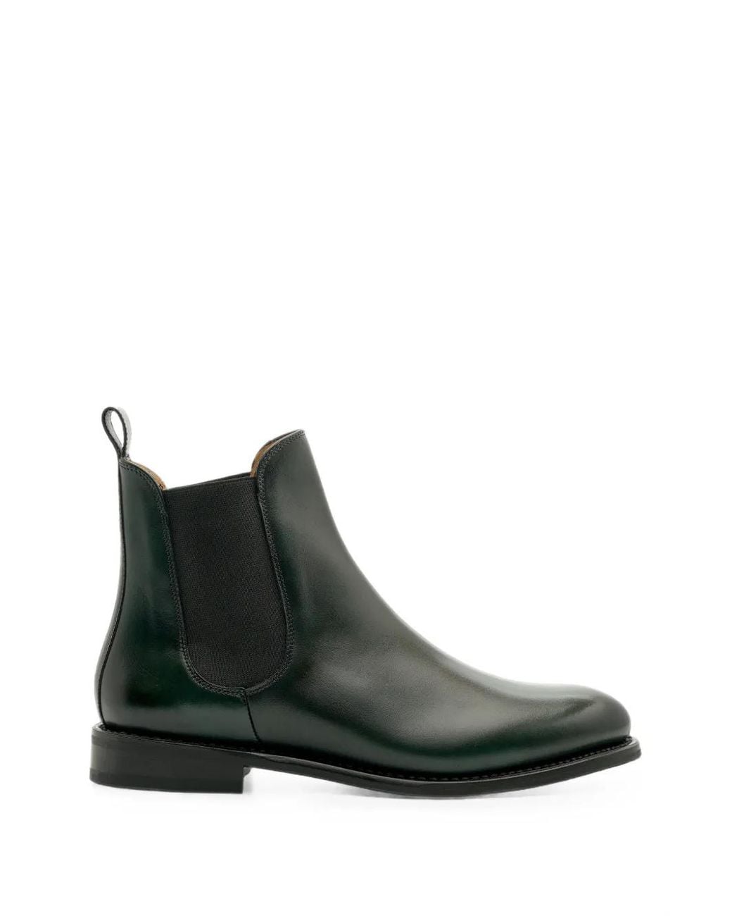 Lottusse Black Cambridge Goodyear-Welted Chelsea Boots