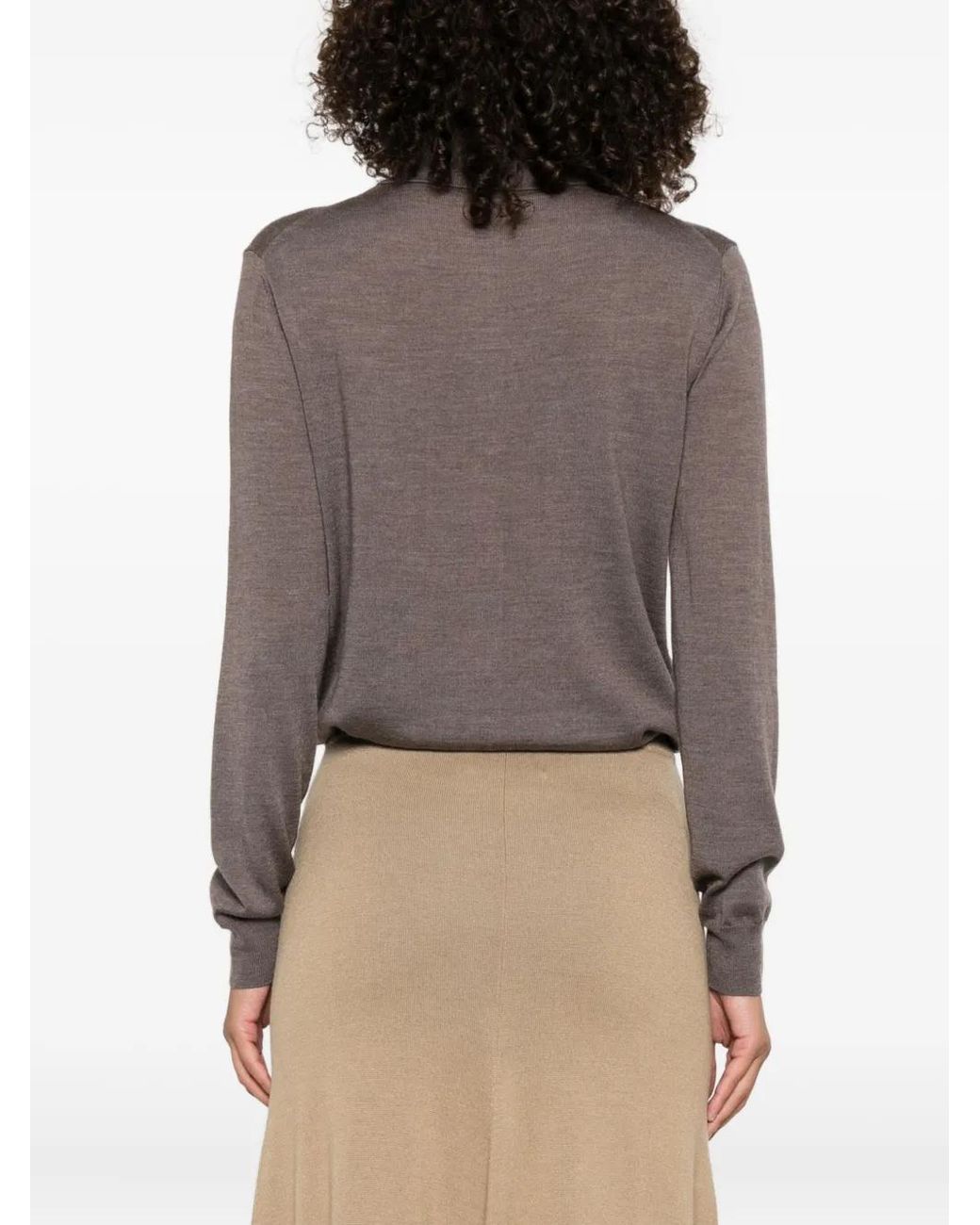 P.A.R.O.S.H. Gray Buttoned Pocket Bodysuit