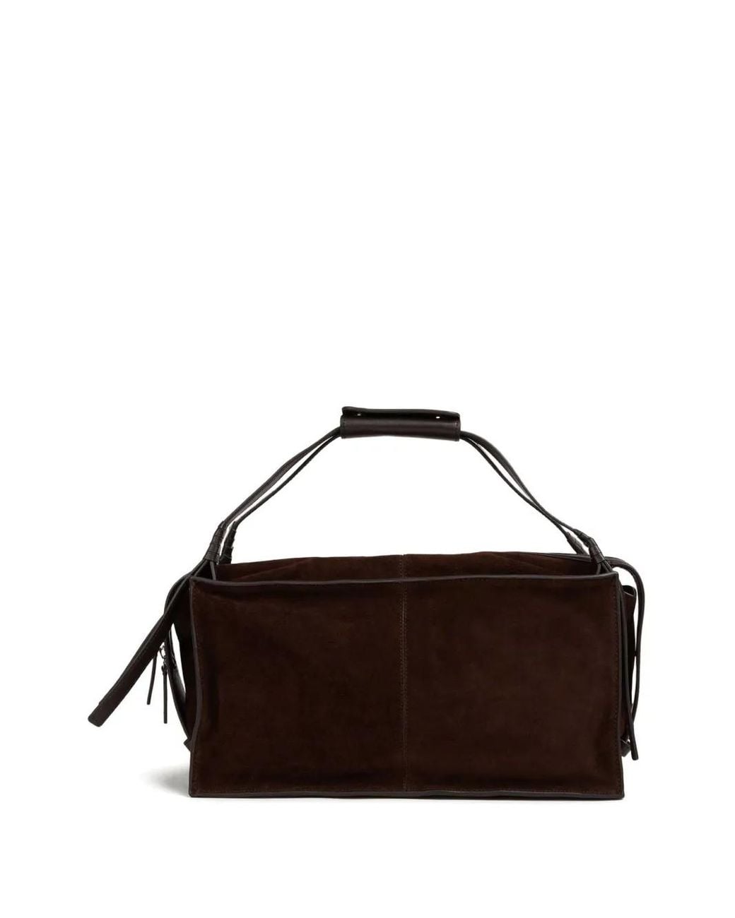 Staud Brown Harold Suede Bag