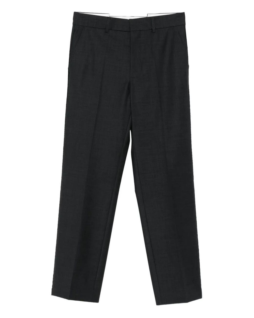 Patrizia Pepe Black Straight Trousers for men