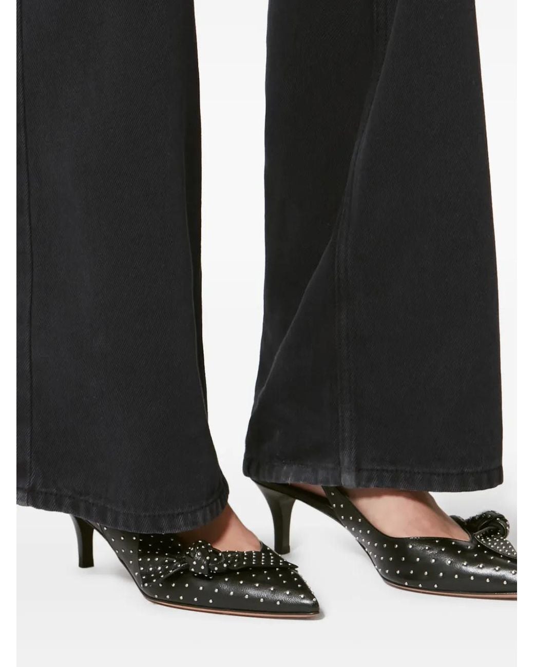 Isabel Marant Black Palmo Leather Pumps