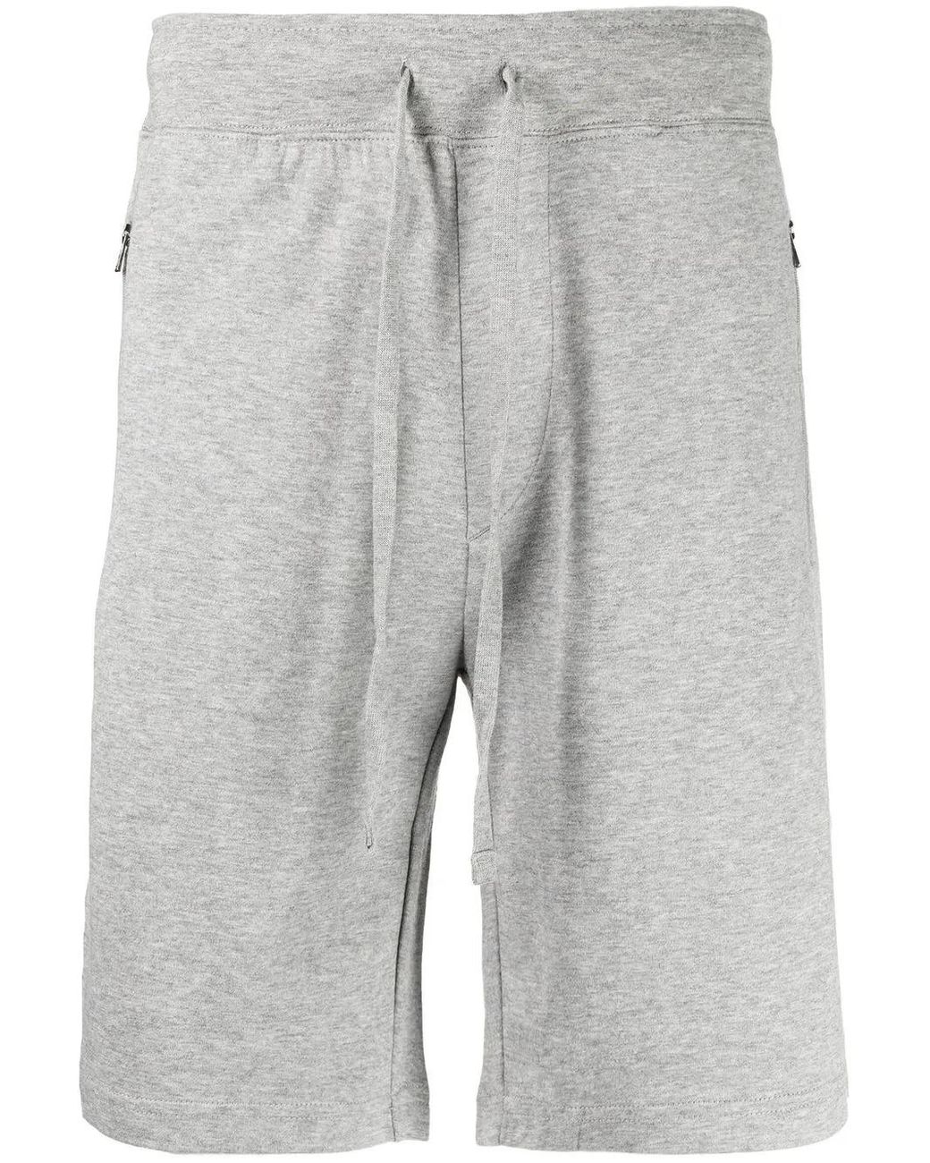 Polo Ralph Lauren Gray Fleece Sweat Shorts for men