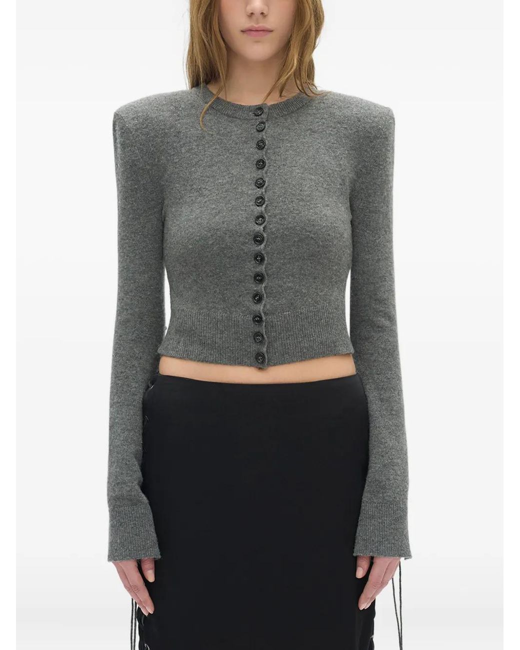 専用　ANN DEMEULEMEESTER cardigan Ann Demeulemeester Jate Wool Cardigan in Gray | Lyst