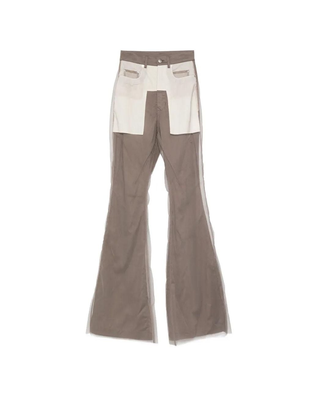 Rick Owens Gray Bolan Bootcut