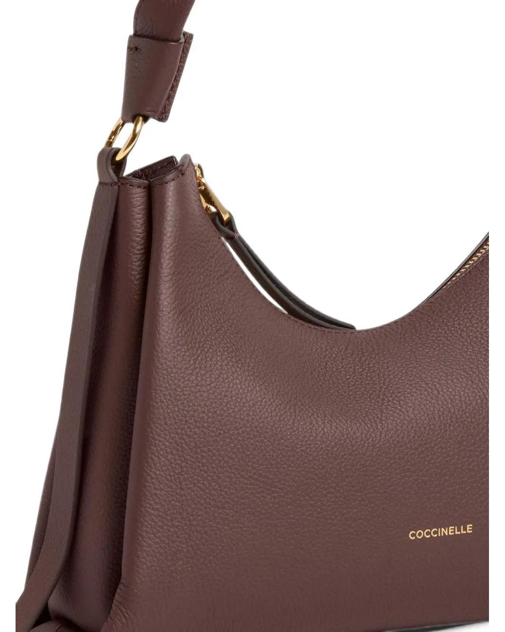 Coccinelle Brown Small Boheme Shoulder Bag
