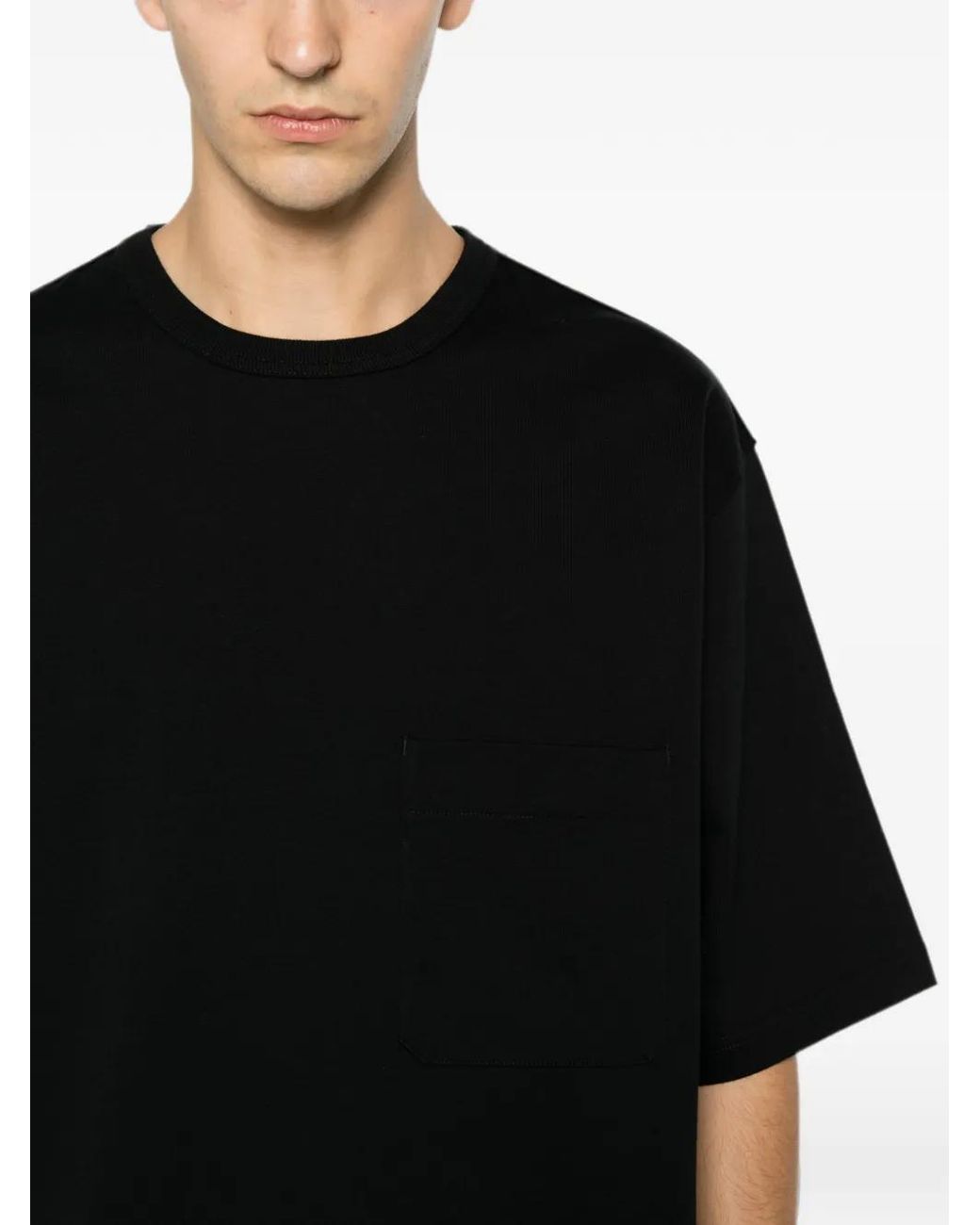 Lemaire Black T-Shirt for men