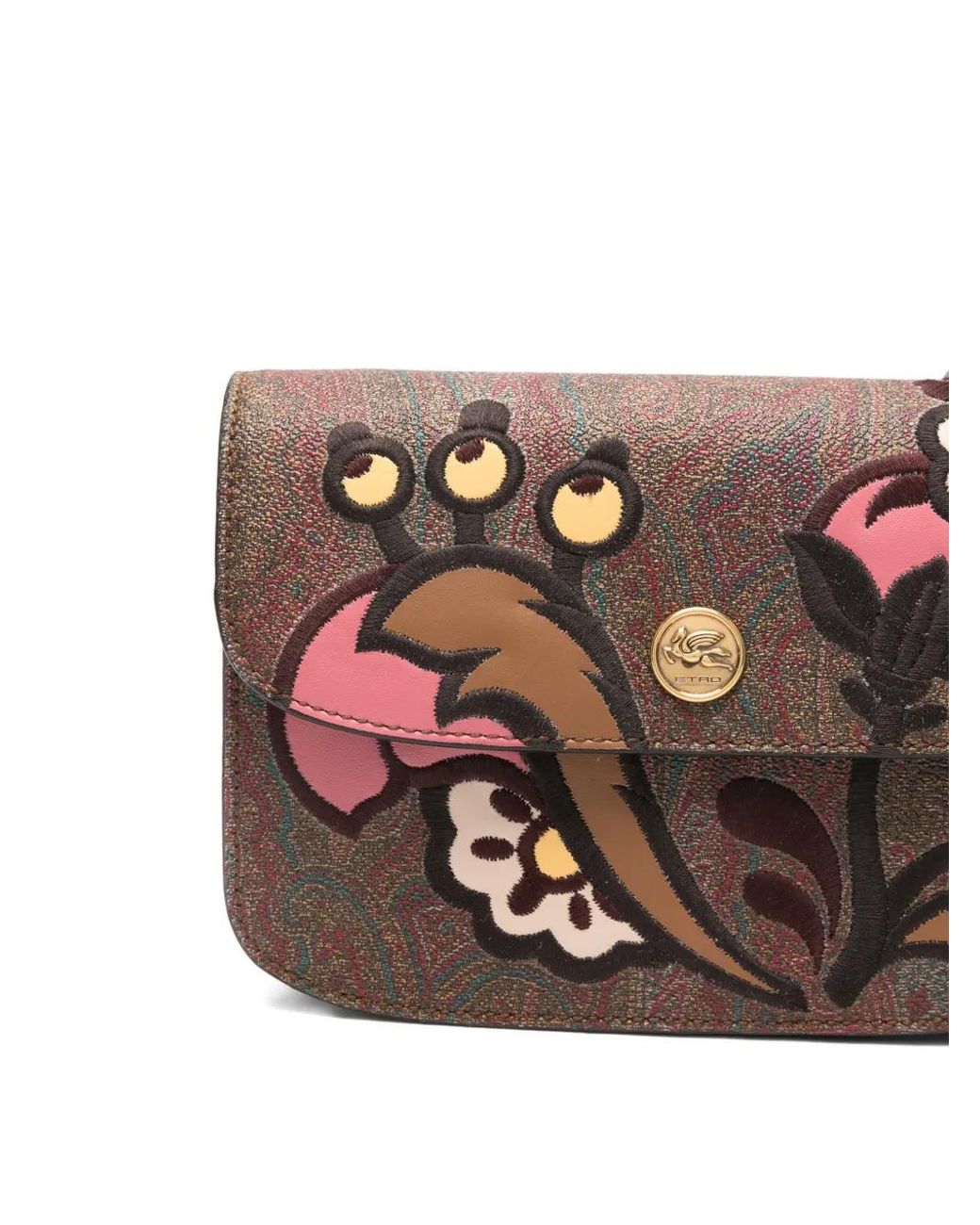Etro Pink Arnica Shoulder Bag