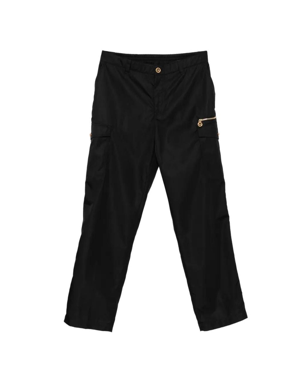 Versace Black Cargo Pants for men