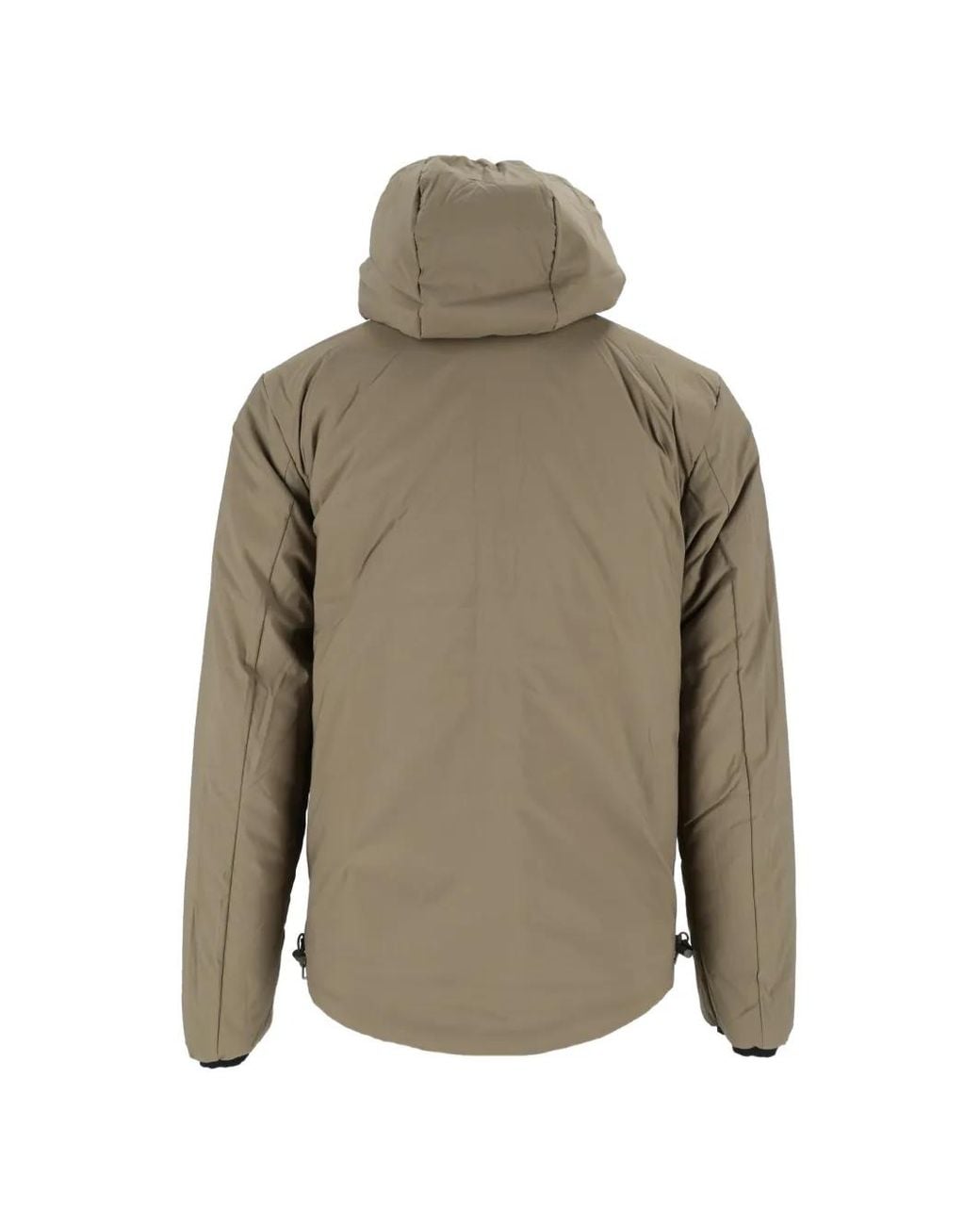 K-Way Black Reversible Hooded Jacket for men