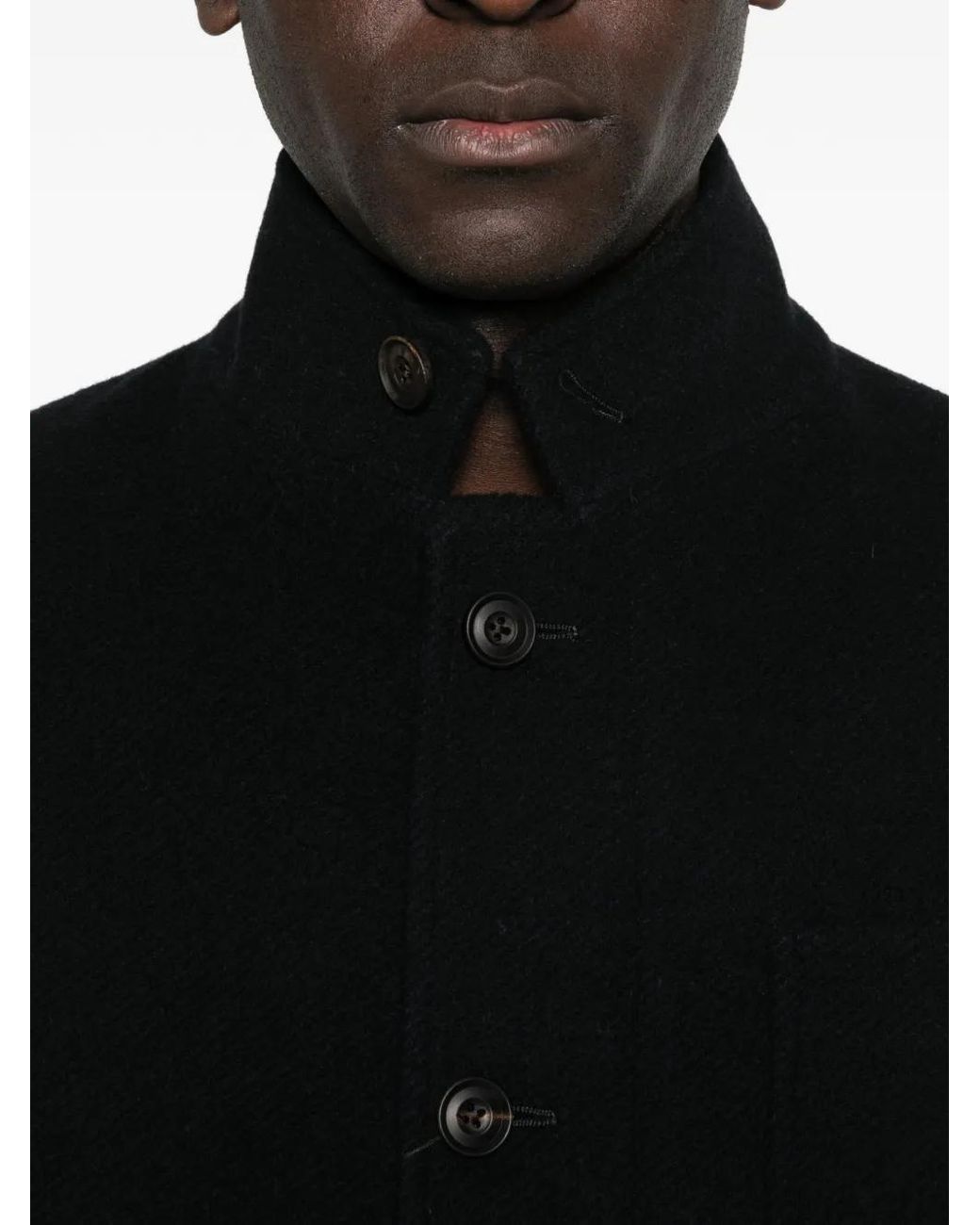 Corneliani Jacke Mit Geknöpften Taschen in Black für Herren