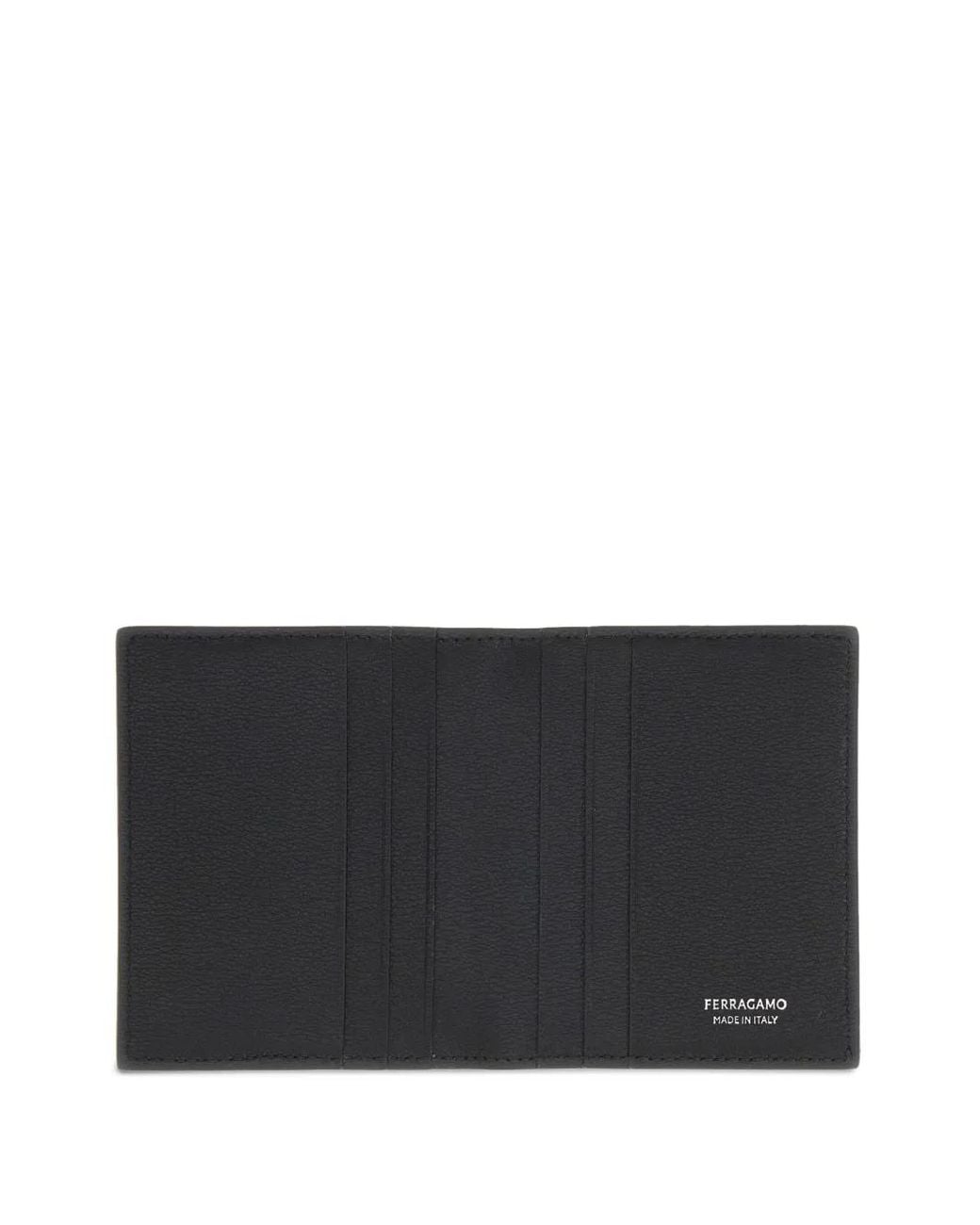 Ferragamo Mini-Geldbörse Mit Prägung in Black für Herren