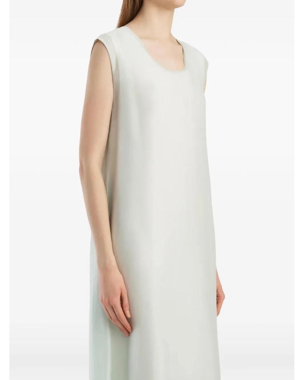 Khaite White Grier Dress