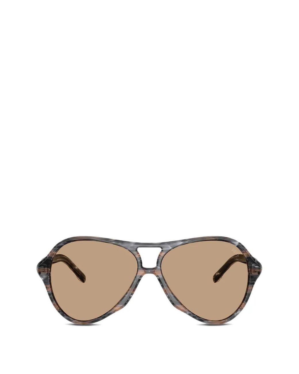 DIESEL Gray Lunettes De Soleil Pilot