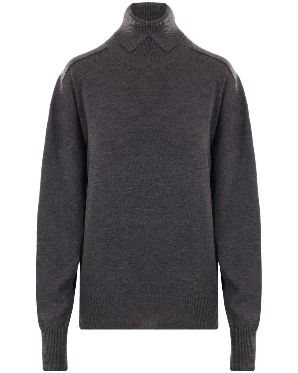 Jersey Liso Burberry de color Gray