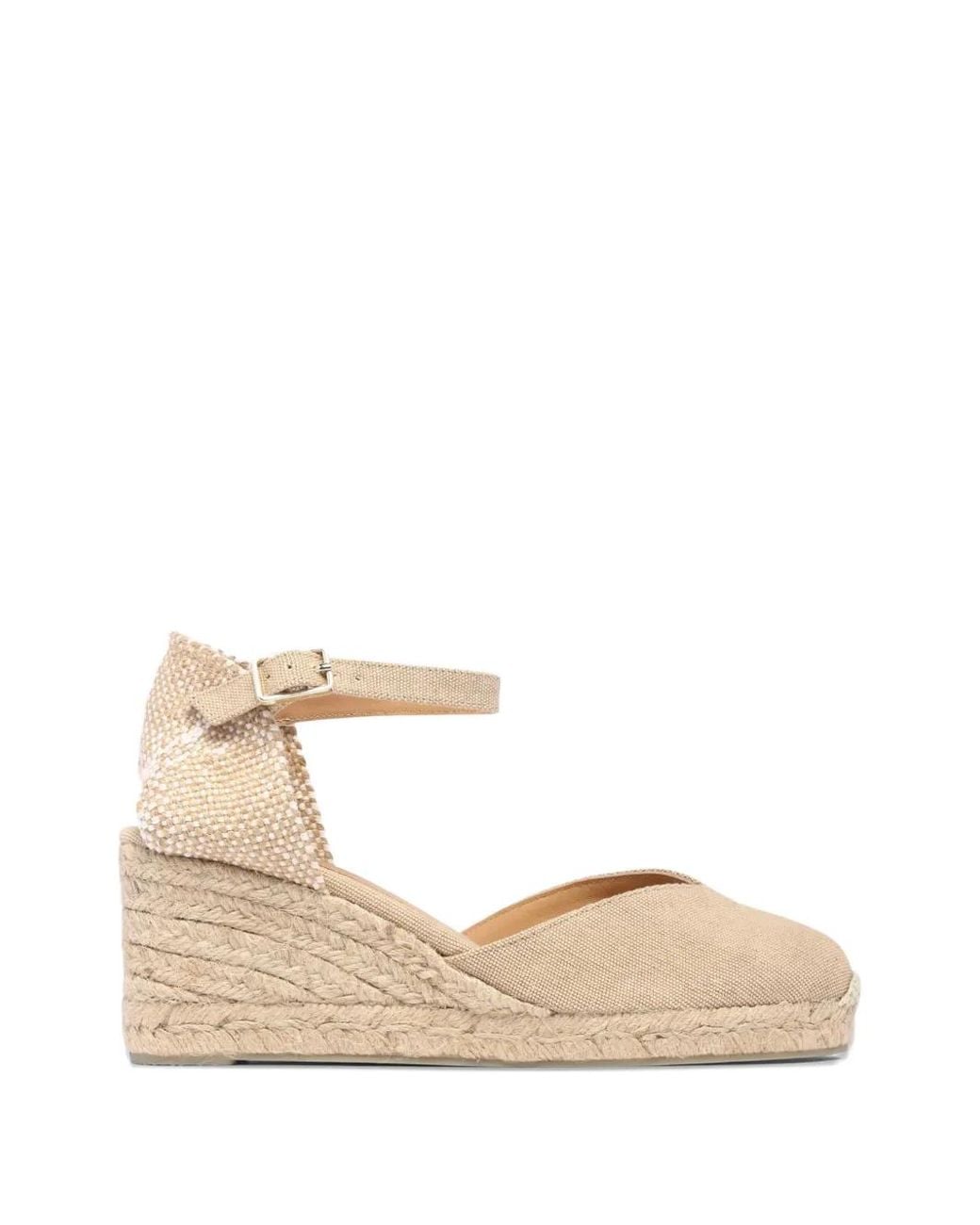 Castaner Natural Chiarita 70 Wedge Espadrilles