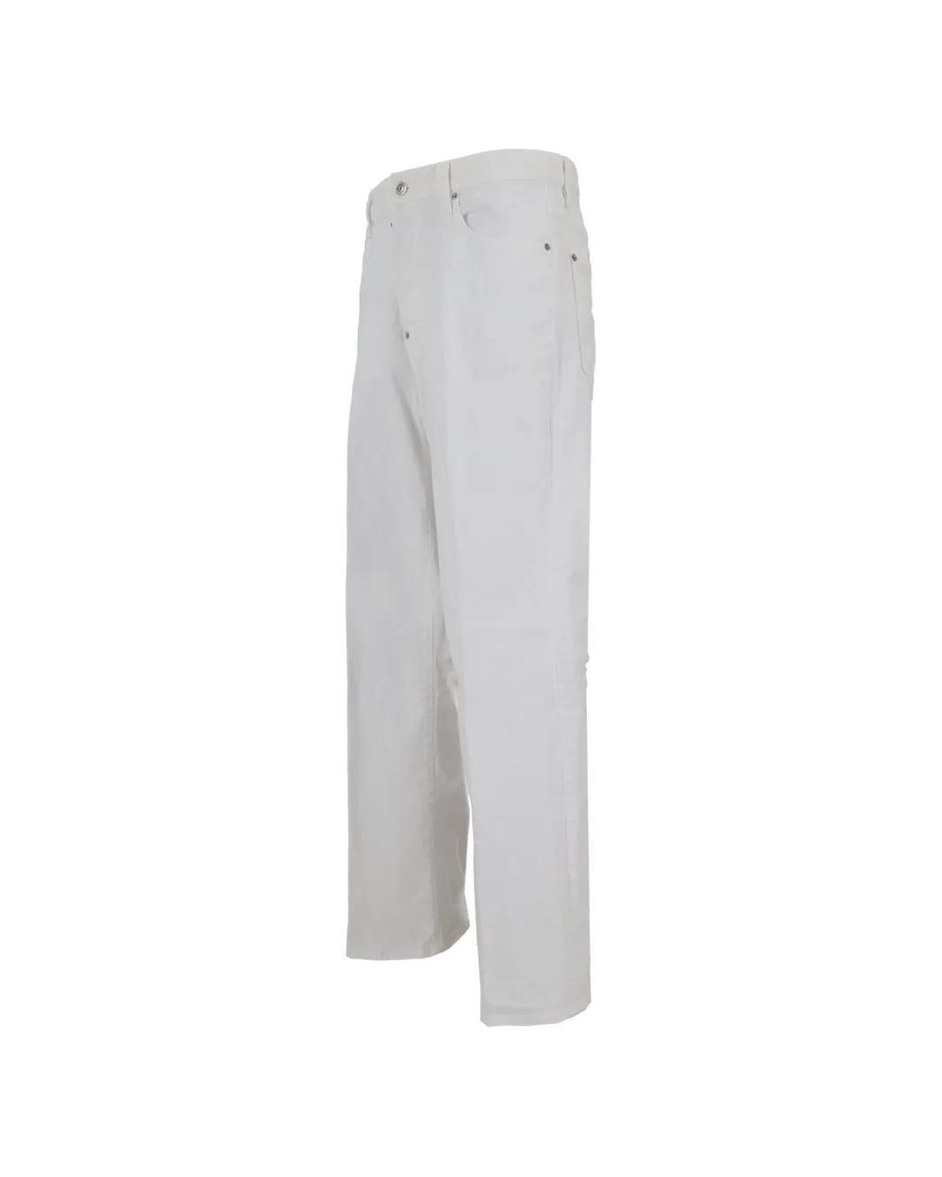 DSquared² White Jean À Poches Multiples for men