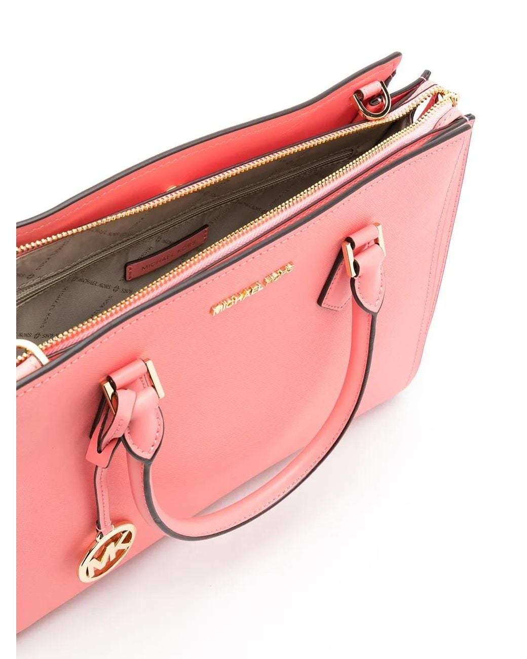 Michael Kors Pink Large Jet Set Tote