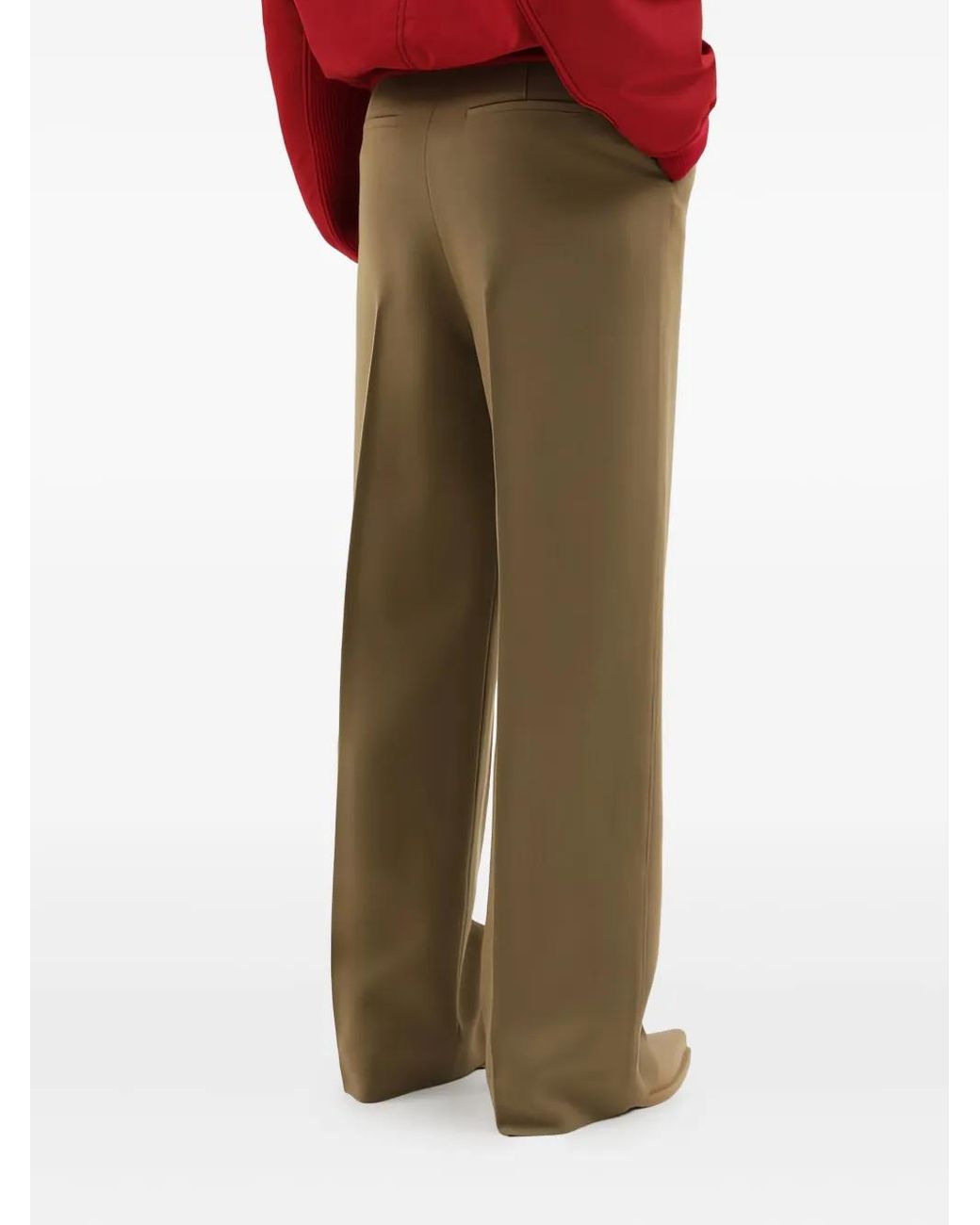 1989 STUDIO Green Straight-Leg Trousers