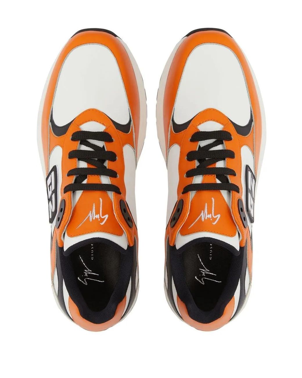 Giuseppe Zanotti Orange Trainers for men