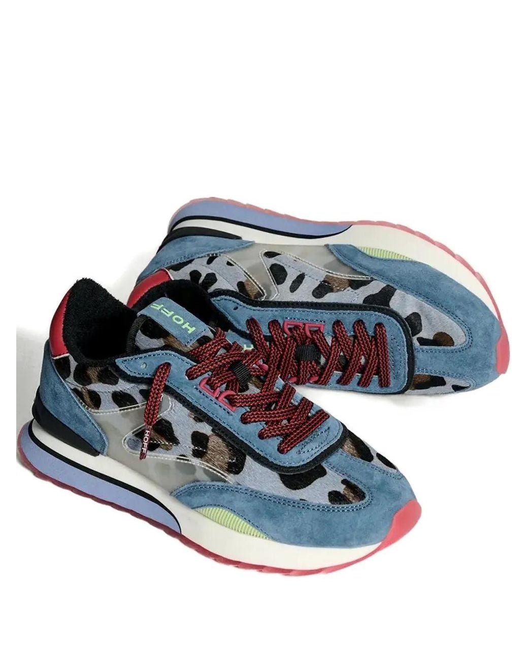 HOFF Blue Animal -Print Sneakers