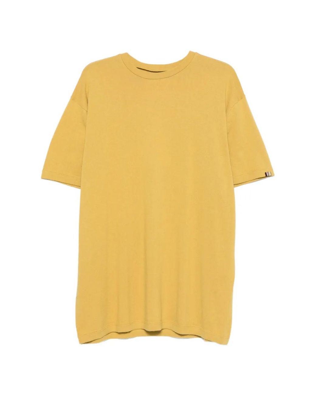 Extreme Cashmere Yellow Rik Crew Neck T-Shirt