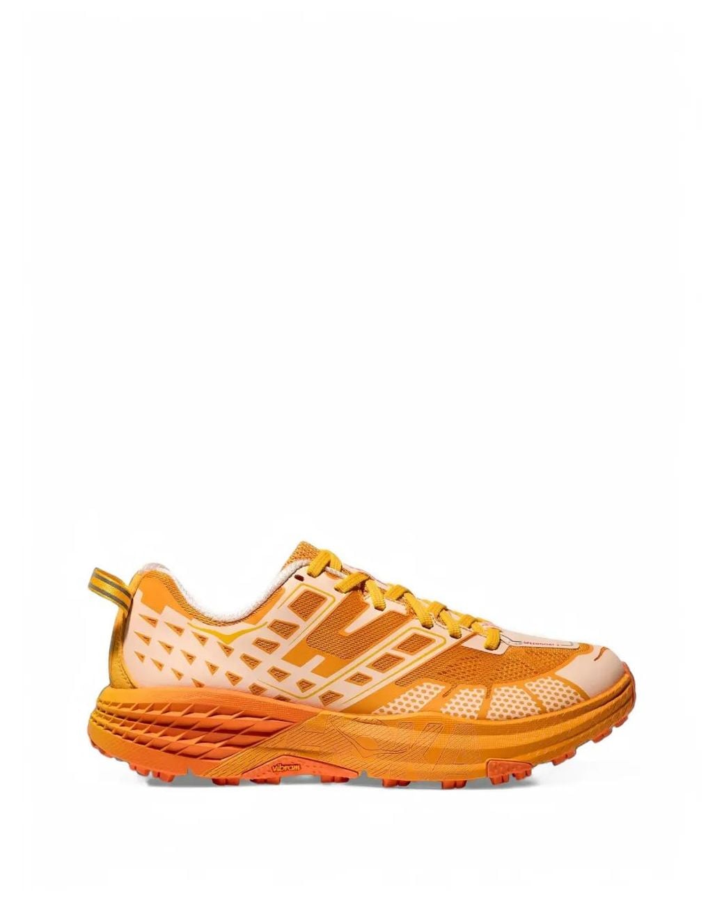 Hoka One One Orange Speedgoat 2 Sneakers