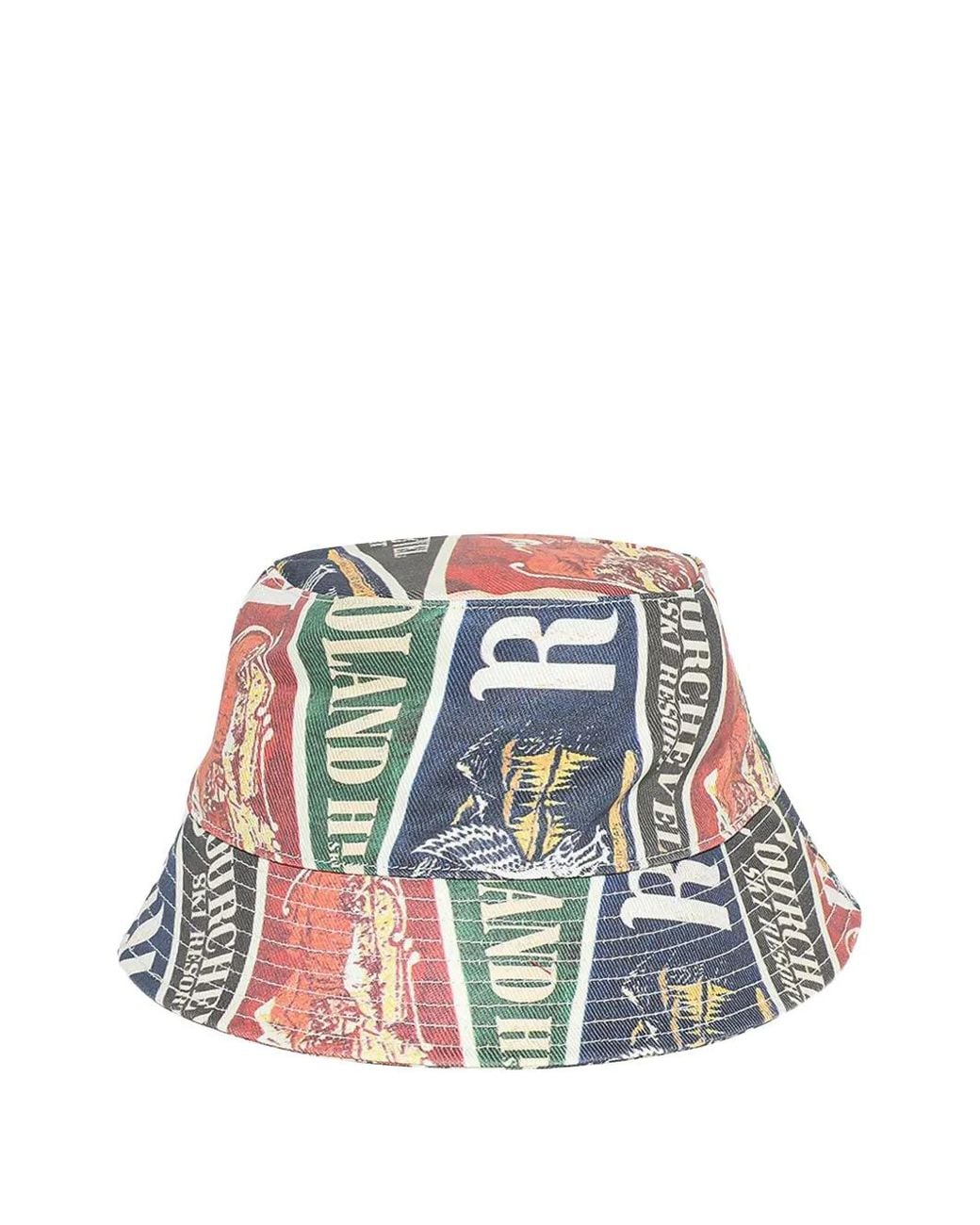 Rhude White Bob À Imprimé Graphique for men