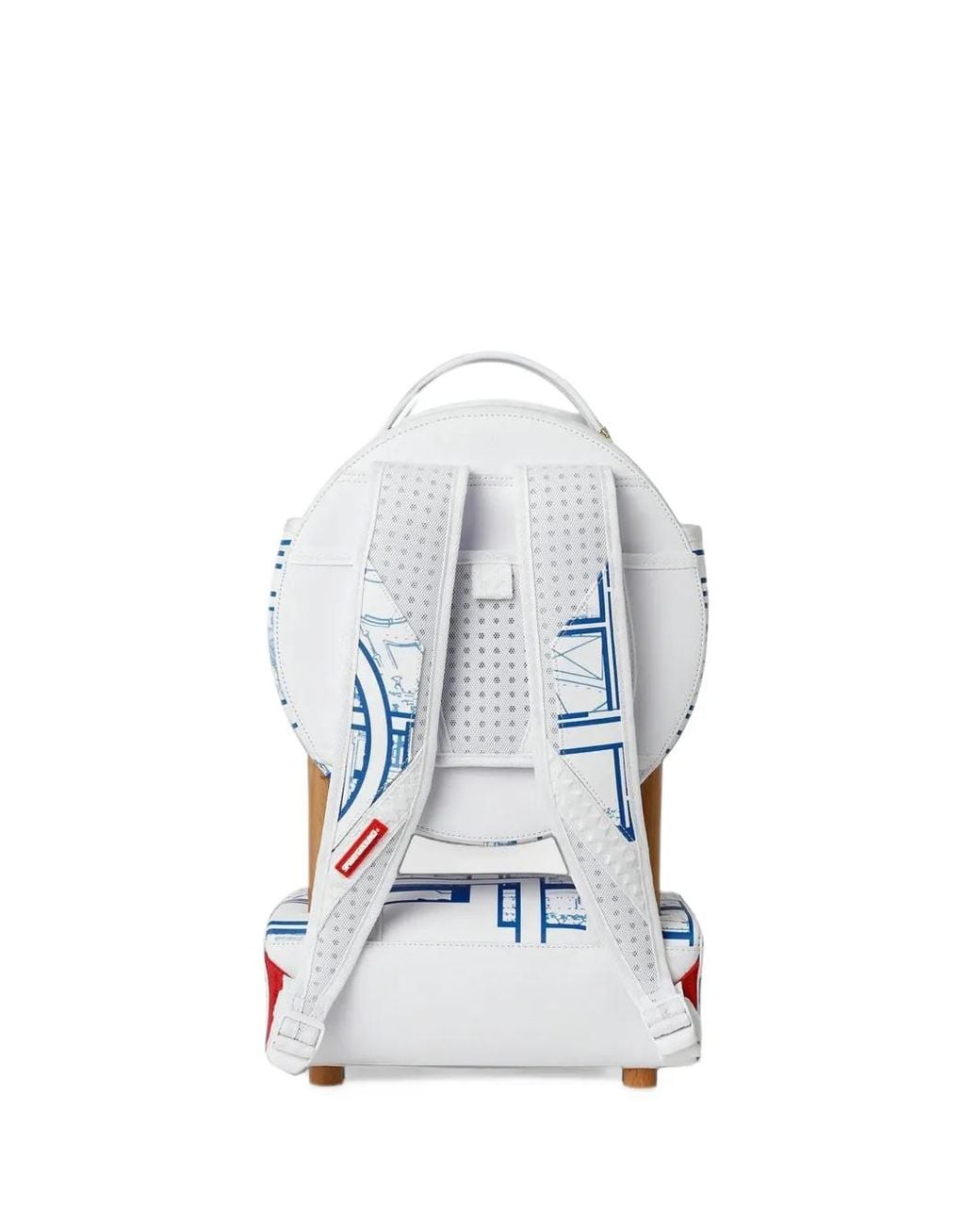 Sprayground White Frank Lloyd Wright Backpack for men